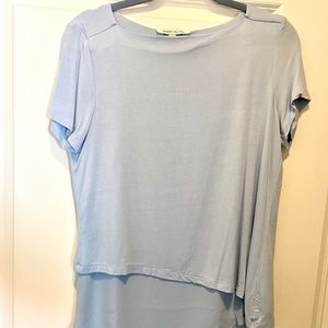 Blue a-line tunic